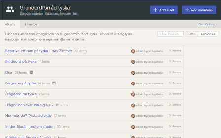 Grundordförråd tyska