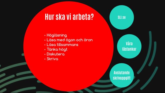 arbetssätt när hundarna kommer